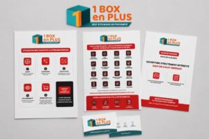 identité graphique entreprise 1 Box en plus