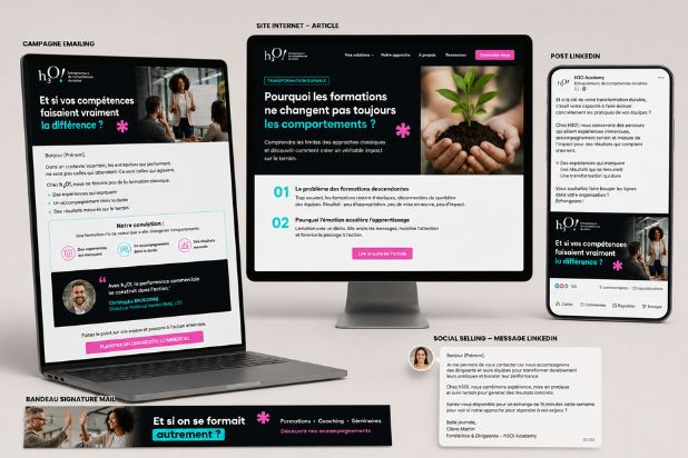 campagne marketing H3O